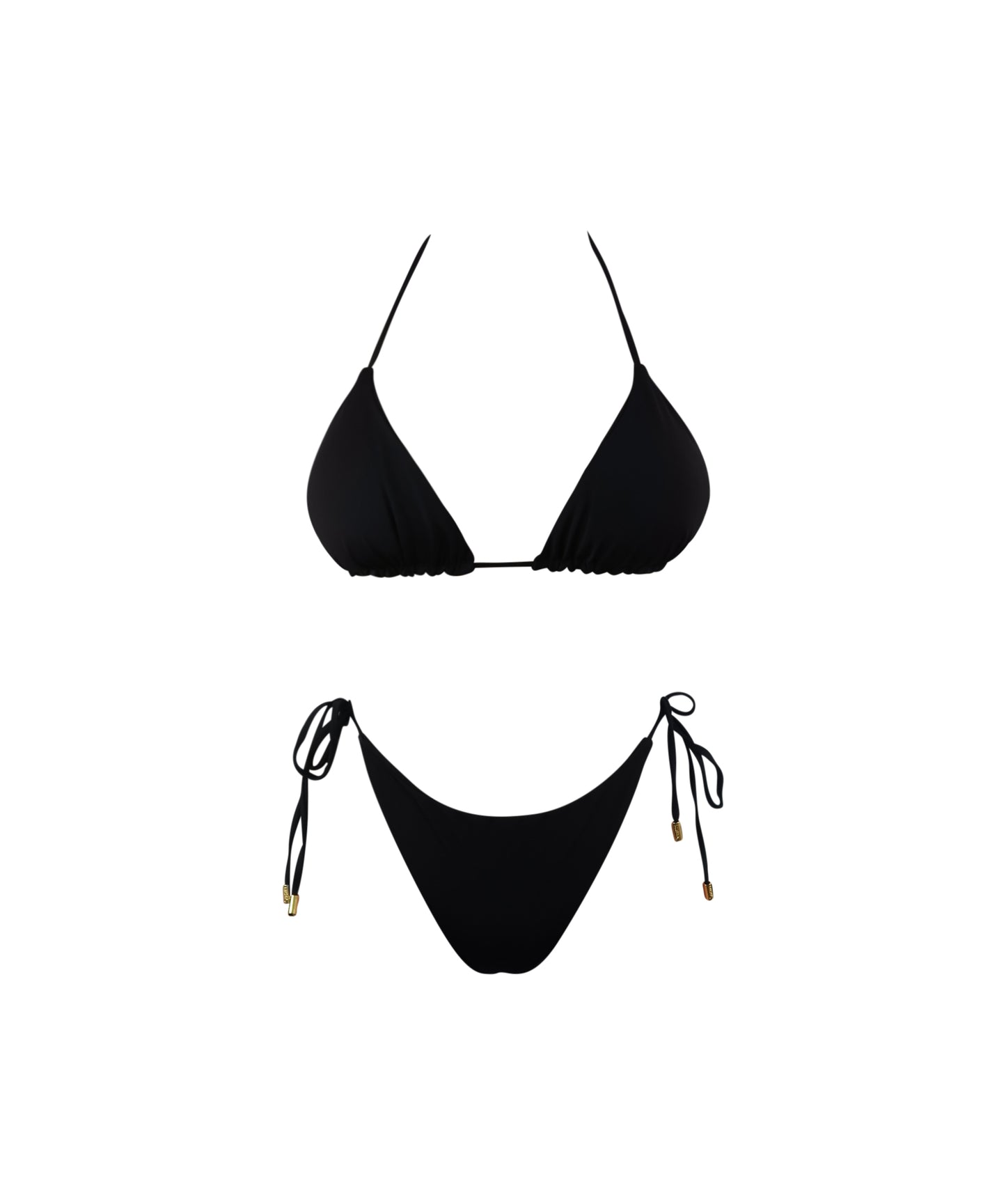 Side Tie Bottom - Black