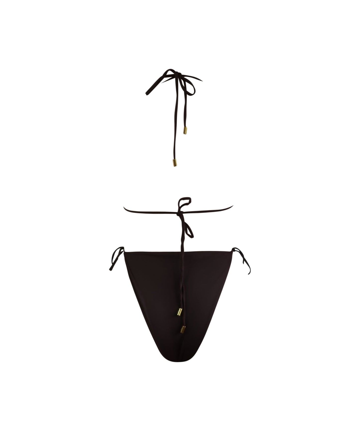 Triangle Bikini Set - Chocolate