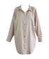 Oversized Beach Shirt - Nude
