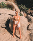 Crinkle Sarong - Nude