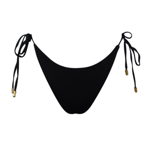Side Tie Bottom - Black
